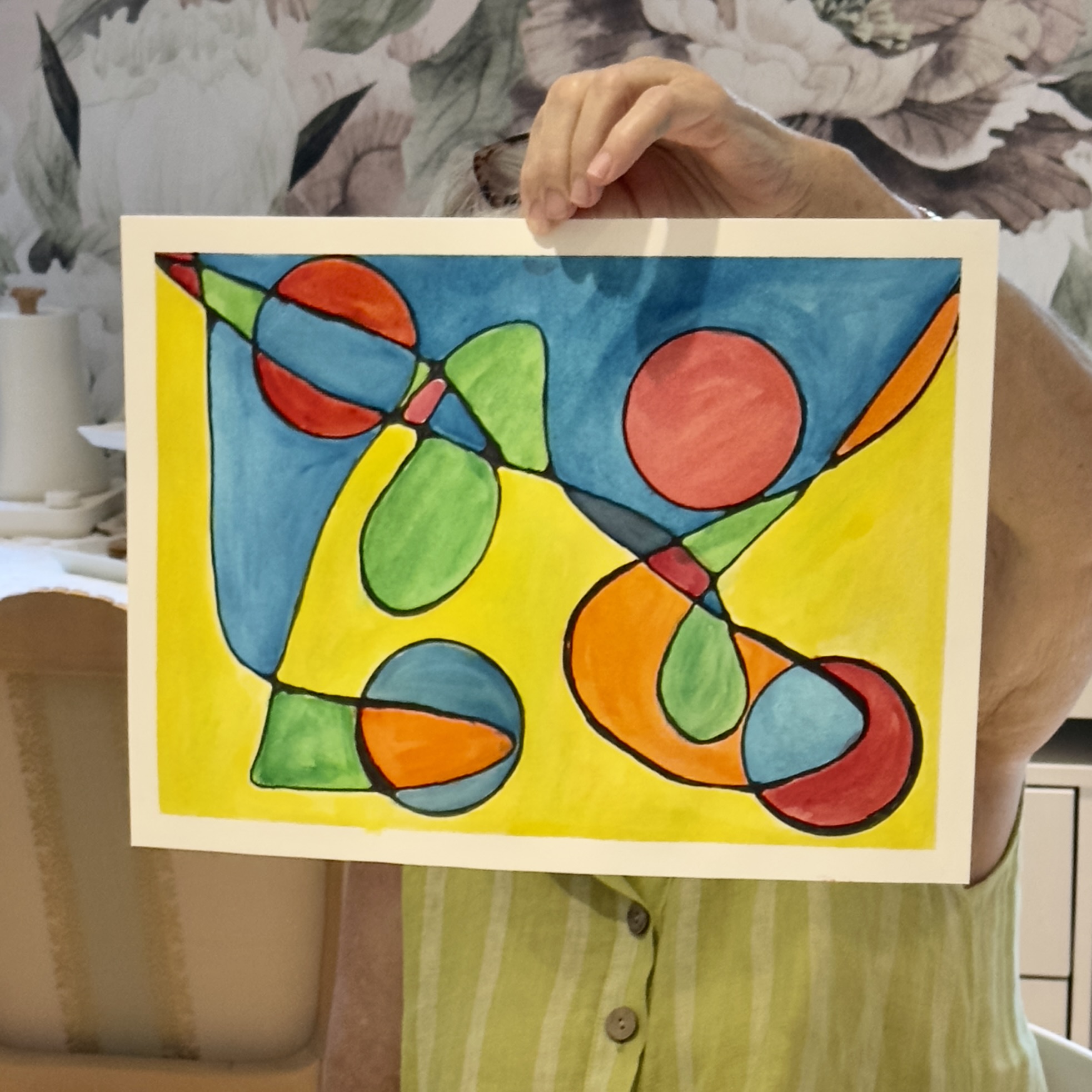 Beginner Neurographics work of art-Toronto-Heartfelt workshops