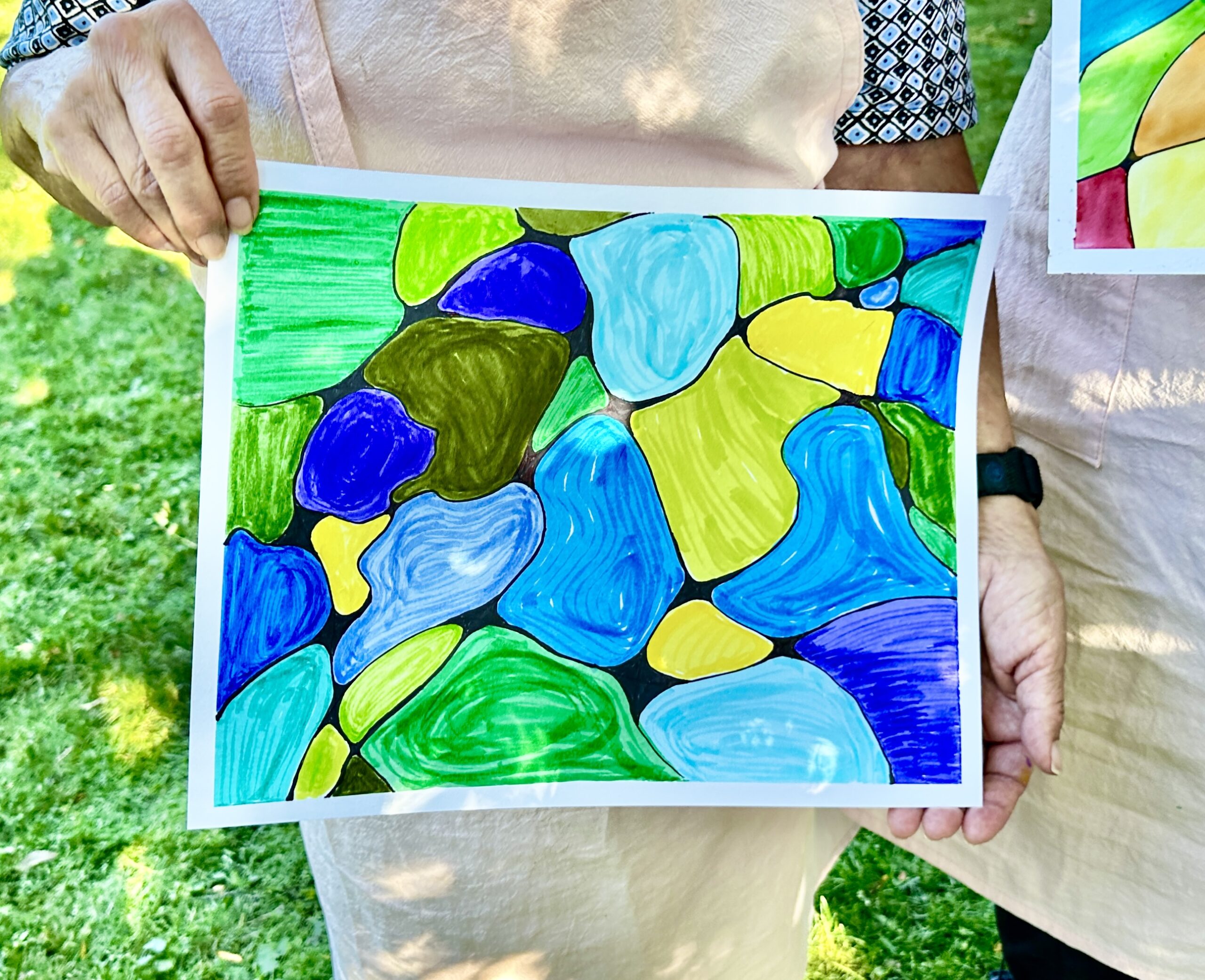 Heartfelt workshops-Toronto- Neurographica art piece