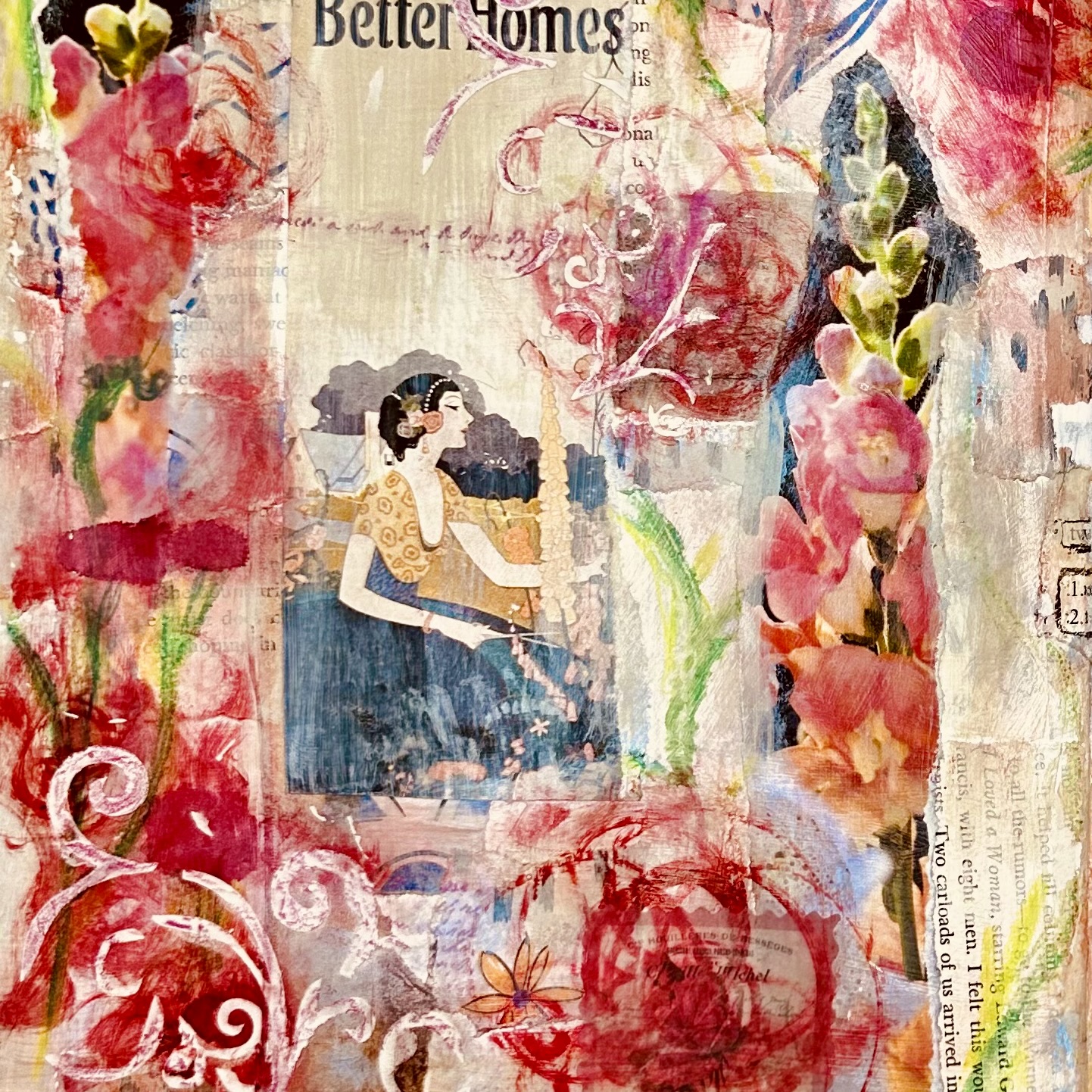 Mixed media -collage
