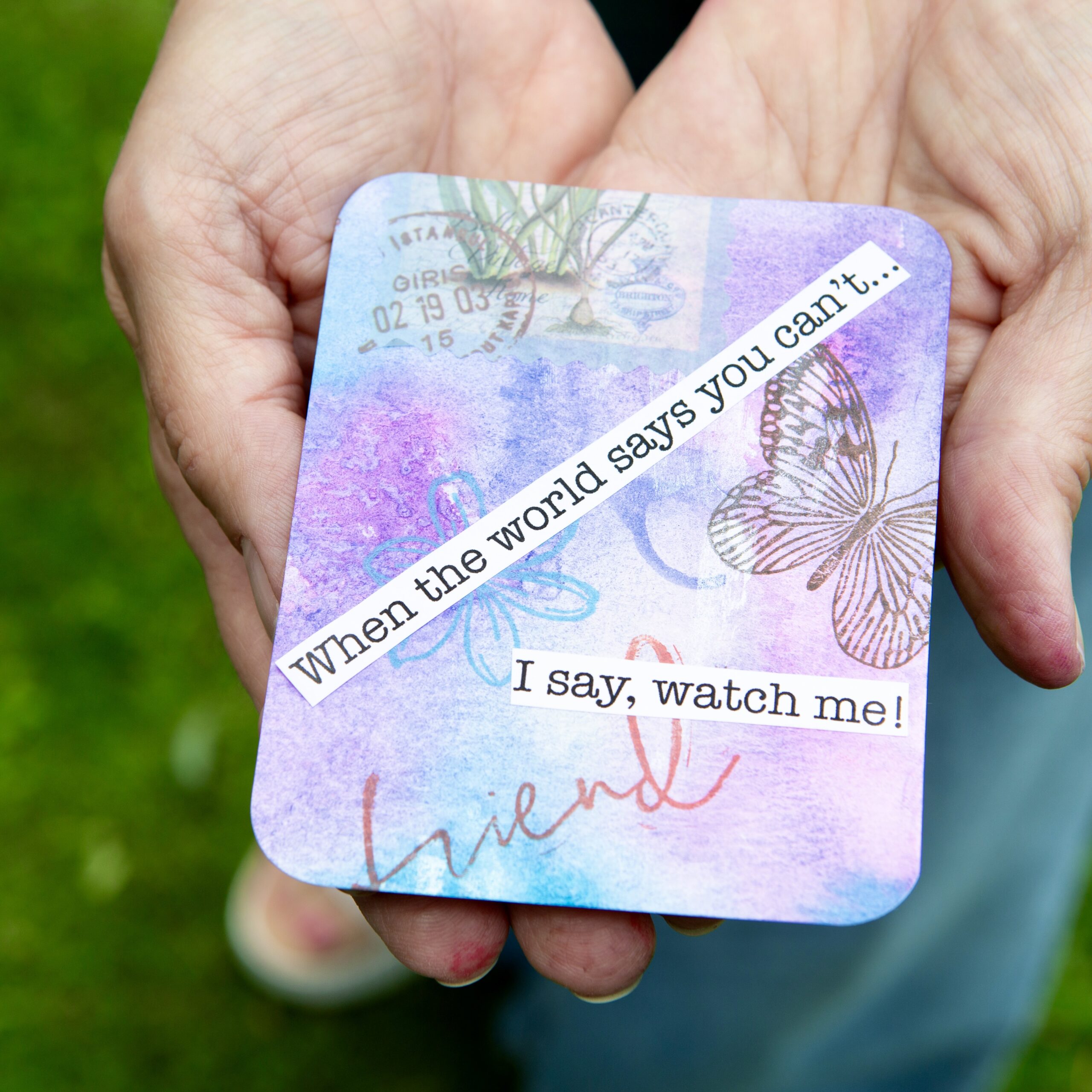 Personnal affirmation card -Toronto-Heartfelt workshops