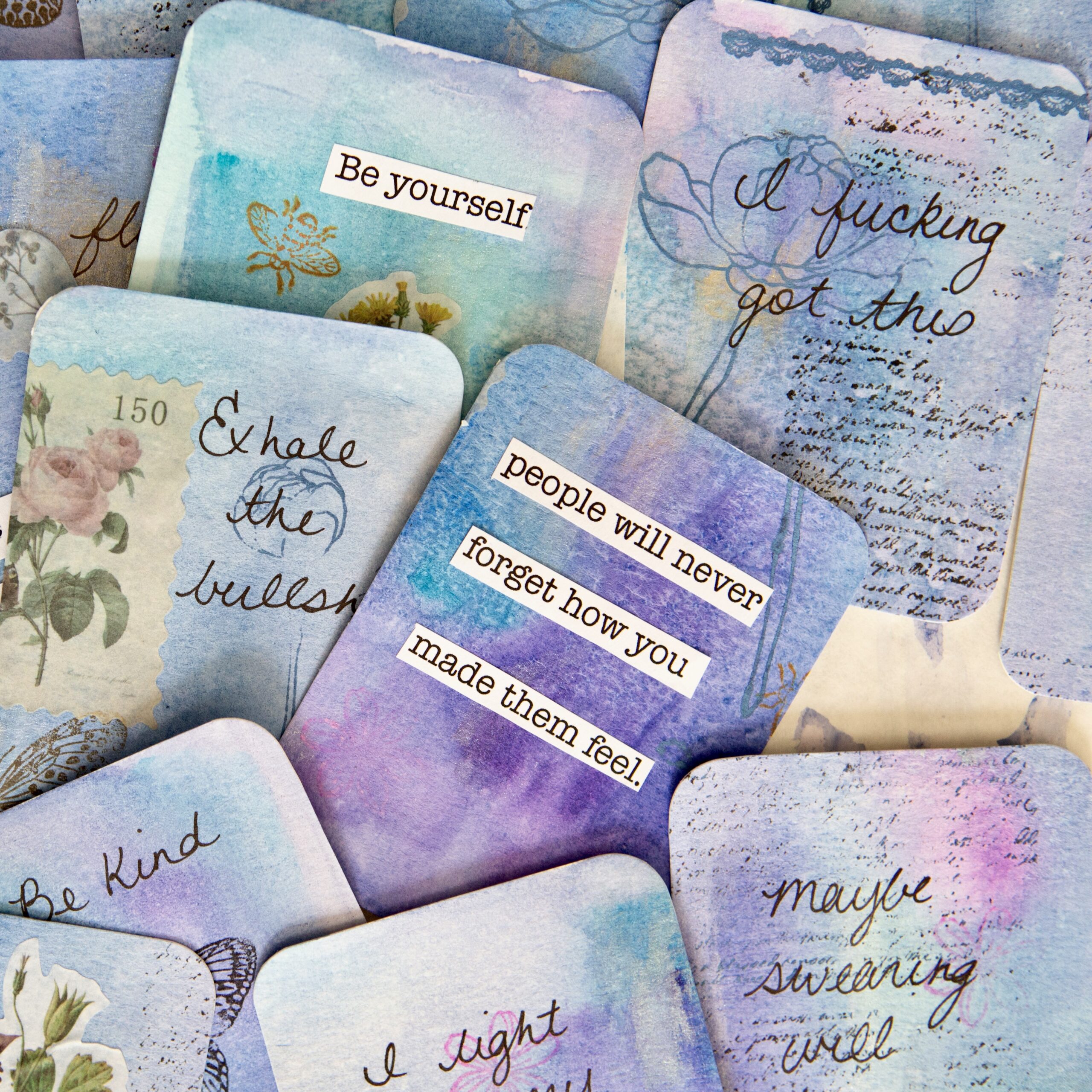 Pocket power affirmation cards-womens group-Toronto-Heartfelt workshop